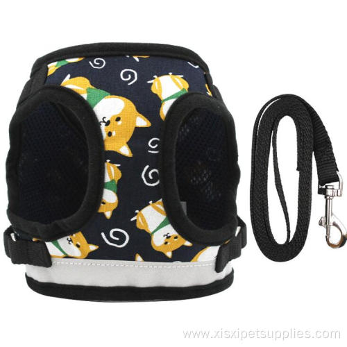 2021 luxury cartoon reflective designers dog harness